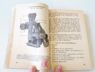 "Beschreibung, Handhabung und Bedienung des MG34 als leichtes MG..... mit Anhang für MG34 und MG42" datiert 1943 mit 256 Seiten