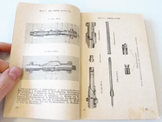 "Beschreibung, Handhabung und Bedienung des MG34 als leichtes MG..... mit Anhang für MG34 und MG42" datiert 1943 mit 256 Seiten