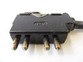 Stecker zum Handapparat für Feldfernsprecher 33 datiert 1943