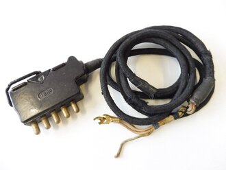 Stecker zum Handapparat für Feldfernsprecher 33 datiert 1944