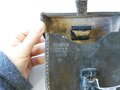 Ledertasche für Kopffernhörer 33 datiert 1939 mit Luftwaffe Abnahme