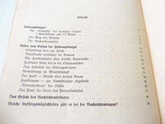 "Die Nachrichtentruppe, Die Führungstruppe des Heeres" 30seitiges Heft