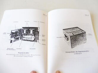 REPRODUKTION, H.Dv.95/19 / L.Dv.419/4h Polwechsler und Doppelwechsler, datiert 1938/40, A5, 12 Seiten + Anlagen
