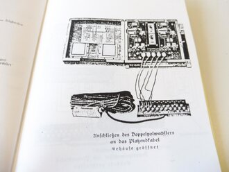 REPRODUKTION, H.Dv.95/19 / L.Dv.419/4h Polwechsler und Doppelwechsler, datiert 1938/40, A5, 12 Seiten + Anlagen