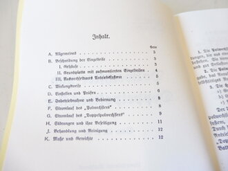 REPRODUKTION, H.Dv.95/19 / L.Dv.419/4h Polwechsler und Doppelwechsler, datiert 1938/40, A5, 12 Seiten + Anlagen