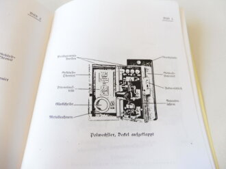 REPRODUKTION, H.Dv.95/19 / L.Dv.419/4h Polwechsler und Doppelwechsler, datiert 1938/40, A5, 12 Seiten + Anlagen