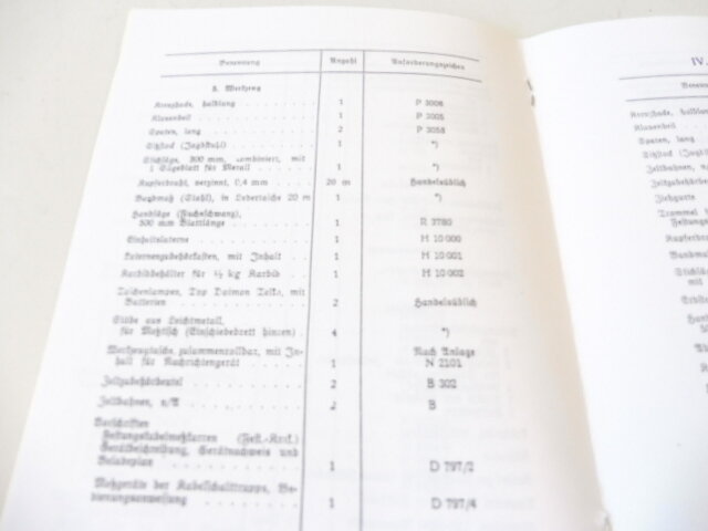 Reproduktion D797 2 Festungskabelmesskarren Datiert 1939 40 A5 10 14 72 militarische antiquitaten emig
