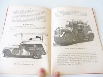 REPRODUKTION, D958+, Merkblatt über die Funkeinrichtung einer Pzkw. Nachb. und eines gp.kw. (Sd.kfz.3), A5, datiert 1933, 16 Seiten