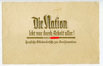 "Die Nation lebt nur durch die Arbeit aller!" -...