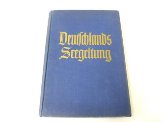 Deutschlands Seegeltung, datiert 1939, A4, 188 Seiten und großer zusätzlicher Bilderteil, dieser größtenteils herausgelöst