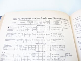 Deutschlands Seegeltung, datiert 1939, A4, 188 Seiten und großer zusätzlicher Bilderteil, dieser größtenteils herausgelöst