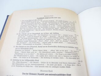 Deutschlands Seegeltung, datiert 1939, A4, 188 Seiten und großer zusätzlicher Bilderteil, dieser größtenteils herausgelöst