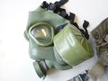 Serbien Nachkrieg, M59 Gasmaske in Tasche ( US Modell ) Guter Zustand