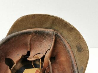 Württemberg, Pickelhaube für Mannschaften aus Kork, Kammerstück.