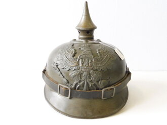 Preussen, Pickelhaube für Mannschaften aus Blech in...