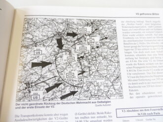 V2 gefrorene Blitze, Einsatzgeschichte der V2 aus Eifel, Hunsrück und Westerwald 1944/45, A4, 220 Seiten, gebraucht