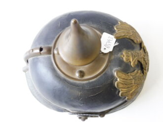 Oldenburg, Pickelhaube für Mannschaften, ungereinigtes Stück