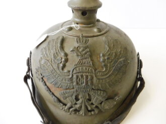 Preussen, Pickelhaube für Mannschaften aus Blech,...