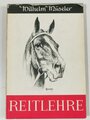 "Reitlehre" Wilhelm Müseler, Verlag Paul Parey 1953 mit 187 Seiten