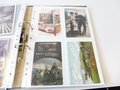80 Ansichtskarten 1. Weltkrieg in neuzeitlichem Ordner