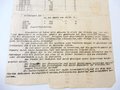 Diverse Artillerie Befehle, Luftbildaufnahmen usw..vom Mai 1915 in Frankreich
