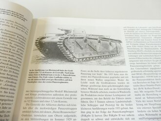 Die deutsche Panzerwaffe im zweiten Weltkrieg, ca. A4, 160 Seiten, gebraucht