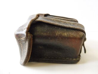 1. Weltkrieg, Patronentasche datiert 1915, ungeschwärztes Stück