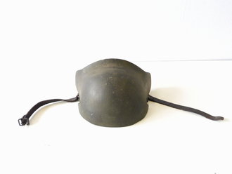 1. Weltkrieg, Stirnschutz für Stahlhelm. KOPIE aus Leichtmetall