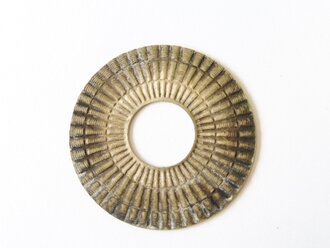 Sachsen, Kokarde für eine Pickelhaube für Offiziere, Originallack, Durchmesser 52mm.