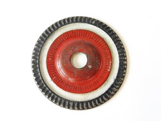 Kaiserreich, Kokarde für eine Pickelhaube oder Feuerwehrhaube. Originallack, Durchmesser 48mm, Eisen