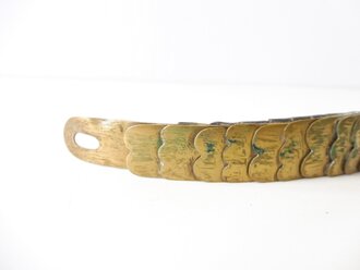 Schuppenkette für eine Pickelhaube, Gesamtlänge 35,5cm