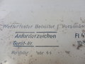 Fallschirmjäger " Wetterfester Behälter für Personenfallschirm" Fl 414953.  Originallack, alle Verschlüsse gängig