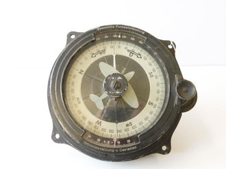 Luftwaffe Fl.23337 Funkpeiltochterkompass. Originallack, optisch guter Zustand, Funktion nicht geprüft