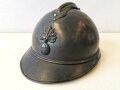 Frankreich 1. Weltkrieg, Stahlhelm Infanterie, Originallack