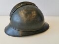 Frankreich 1. Weltkrieg, Stahlhelm Infanterie, Originallack