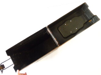 Transportkasten für 2 Stück 20mm Flak Magazine der Wehrmacht, Originallack