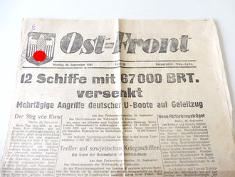 "Ost Front" Nachrichtenblatt einer Propaganda...