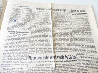 "Ost Front" Nachrichtenblatt einer Propaganda Kompanie vom 29. September 1941