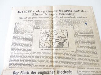 "Ost Front" Nachrichtenblatt einer Propaganda Kompanie vom 29. September 1941