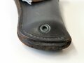 U.S.  Colt holster. Blackened leather, used, good condition