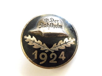 Der Stahlhelm, Bund der Frontsoldaten, Diensteintrittsabzeichen 1924
