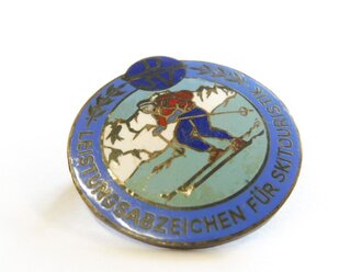Deutscher Skiverband, Abzeichen für Skitouristik 2.Form