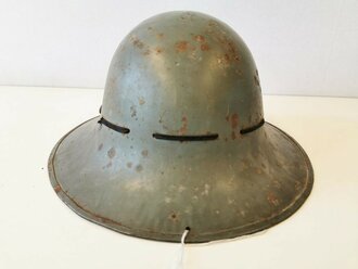 British 1941 dated Civil defense helmet, original paint...