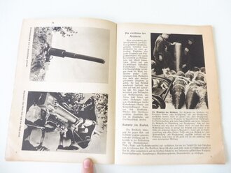 "Die Artillerie" aus der Reihe Waffenhefte des Heeres, 32 Seiten, DIN A5