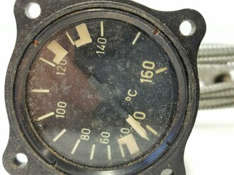 Luftwaffe Doppel  Thermometer FL 20331-3. Ungebrauchtes Stück in der originalen Verpackung, Funktion nicht geprüft