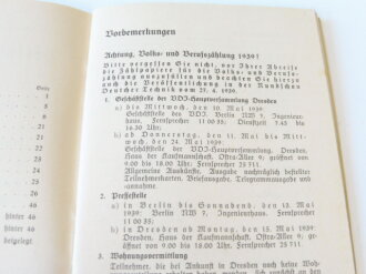 Verein Deutschen Ingenieure, Begleitbuch der Hauptversammlung Dresden 1939