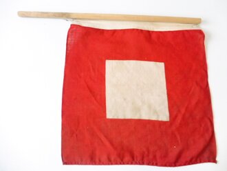 Kriegsmarine, Paar Winkflaggen in gutem Zustand