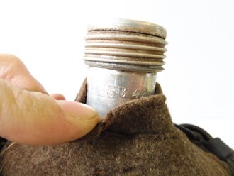 Labeflasche für Sanitäter der Wehrmacht, guter Zustand, leider der Trageriemen gerissen