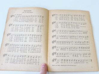 Das Lied der Front, Liedersammlung des Großdeutschen Rundfunks, Heft 3, datiert 1943, Maße unter A5