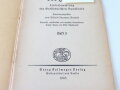 Das Lied der Front, Liedersammlung des Großdeutschen Rundfunks, Heft 3, datiert 1943, Maße unter A5